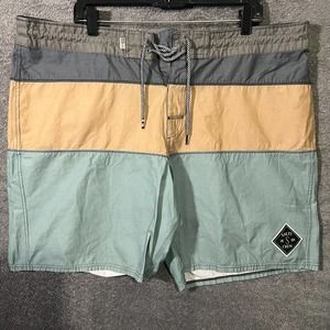 salty crew mens size 42 swimming trunks